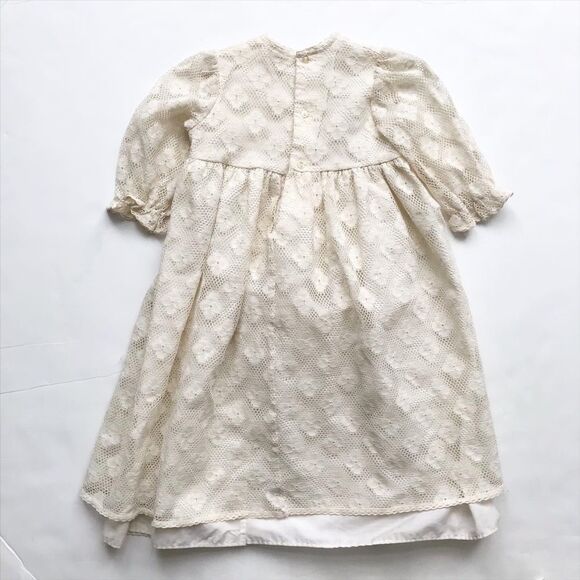 Vintage Cinderella Frock floral lace maxi dress GUC 2T - Picture 6 of 9